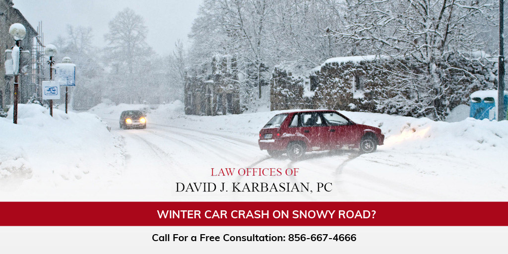 Accidents on Snowy or Icy Roads in New Jersey
